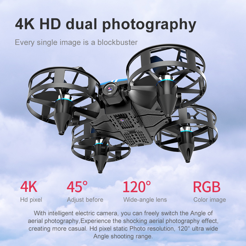 NEW Mini Drone 812PRO professi - Drone Kit Tricopter recension och pris